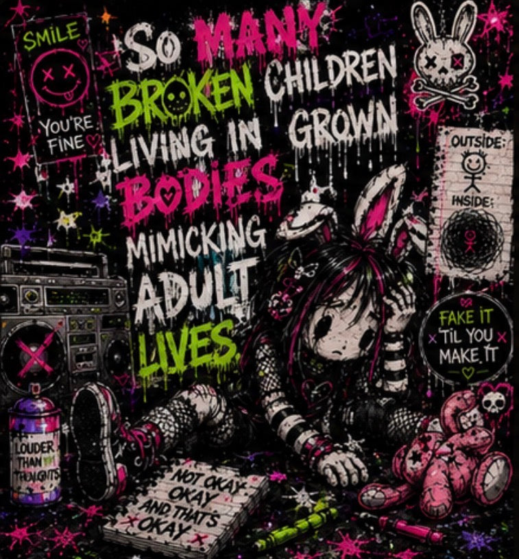 InkDrip™ – Broken Children, Grown Bodies